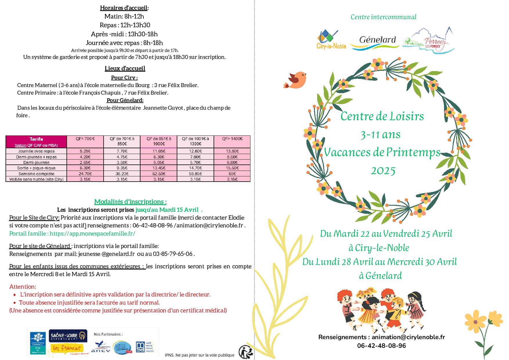 centre de loisirs